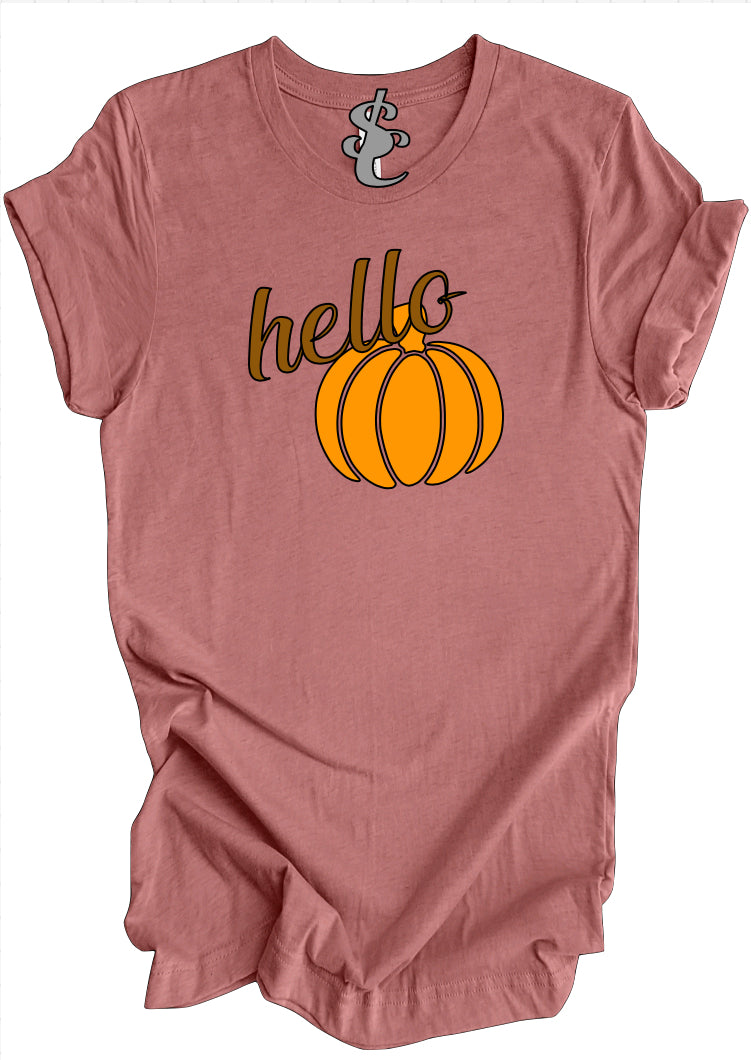 Maroon Hello Pumpkin