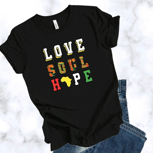 Love, Hope, Soul - Black