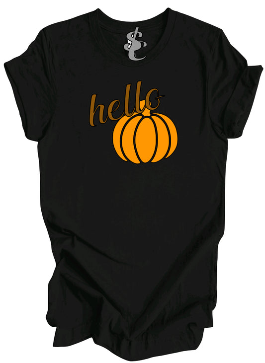 Black Hello Pumpkin